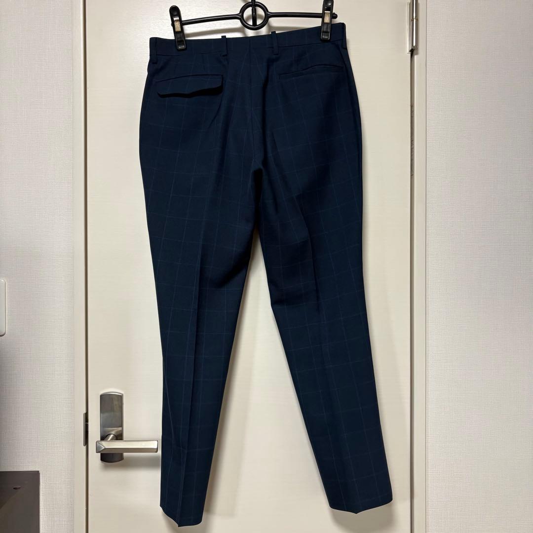 オリヒカ ネイビー ウインドウペン柄 セットアップ - メルカリ