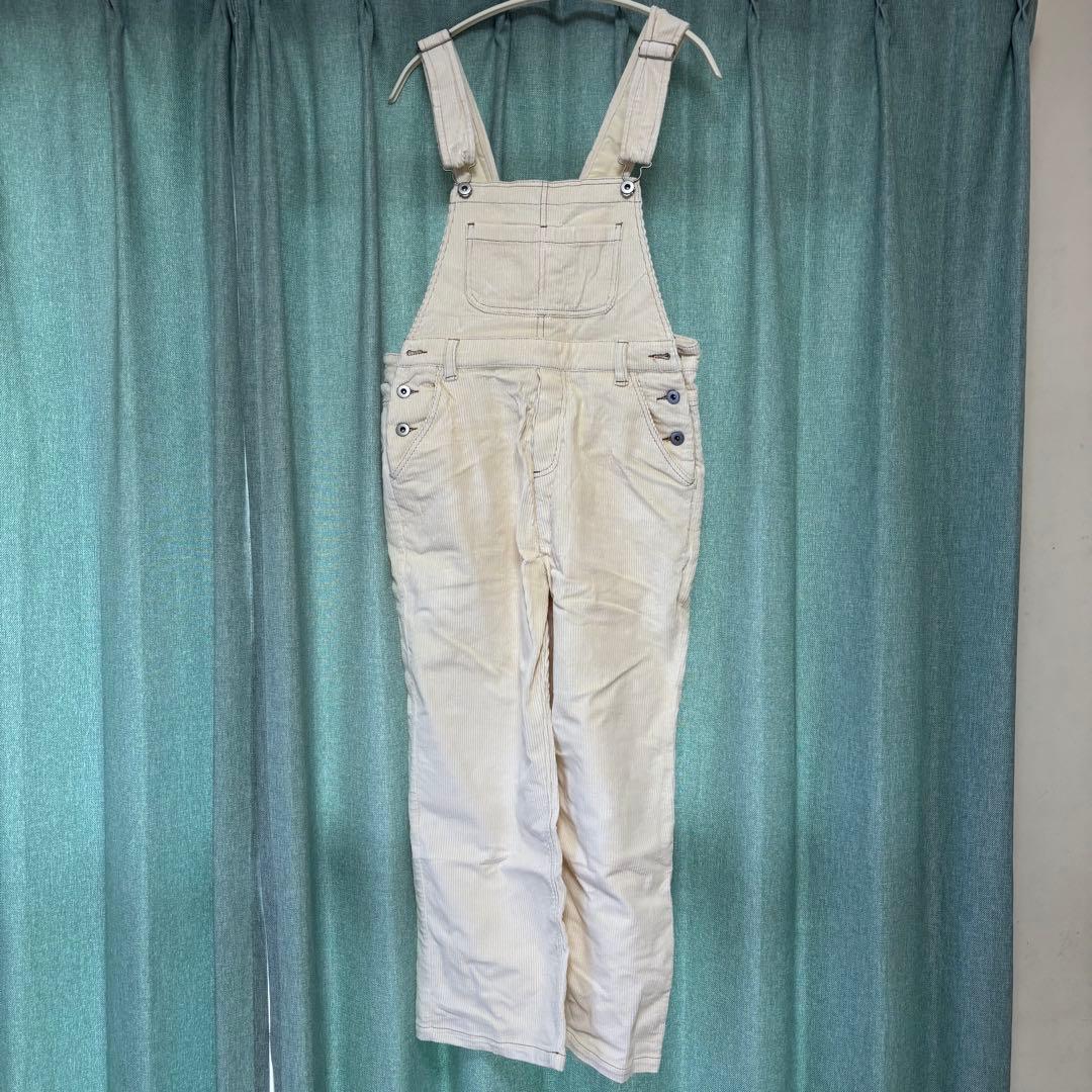 searoomlynn シールームリン コーデュロイ サロペット ホワイト - メルカリ