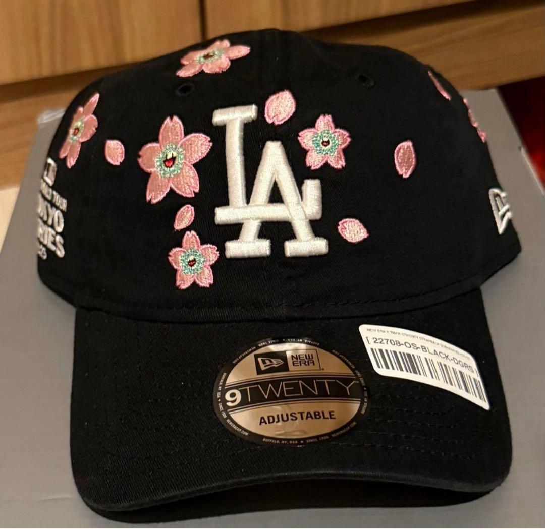 村上隆 x ドジャース new era ストラップバック キャップ ブラック