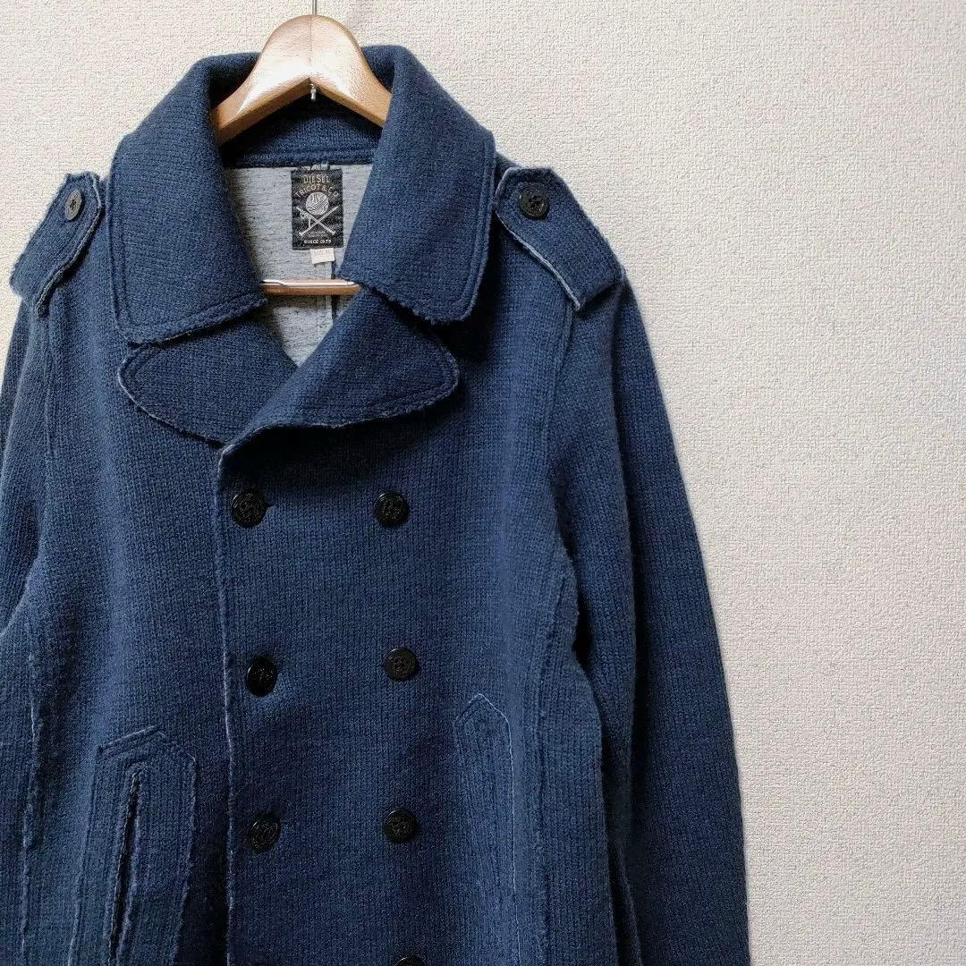 DIESEL TRICOT＆Co ディーゼル ニット Pコート ピーコート　XL 楽天市場】ディーゼル pコートの通販