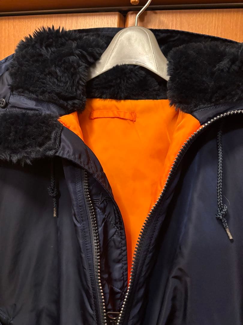 希少 90s alpha type MA1×N2B flight jacket - メルカリ