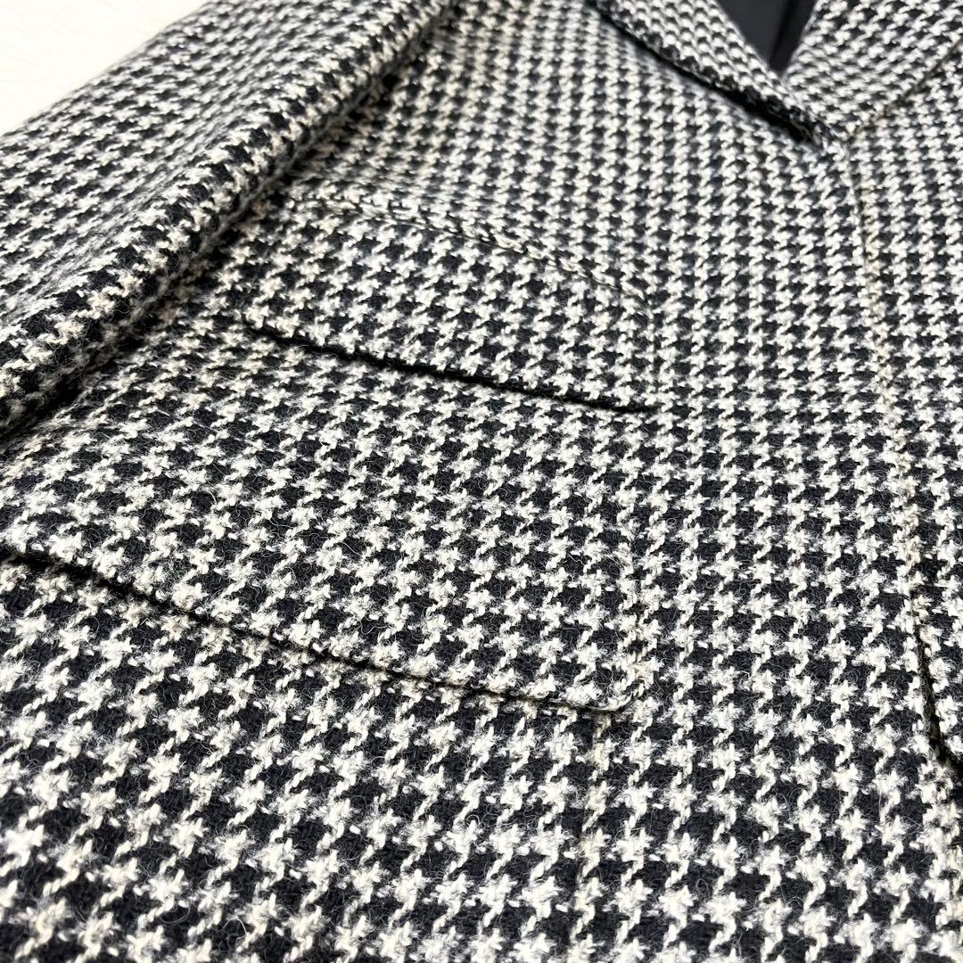 極美品 マーガレットハウエル 千鳥柄 ウール チェスターコート - メルカリ