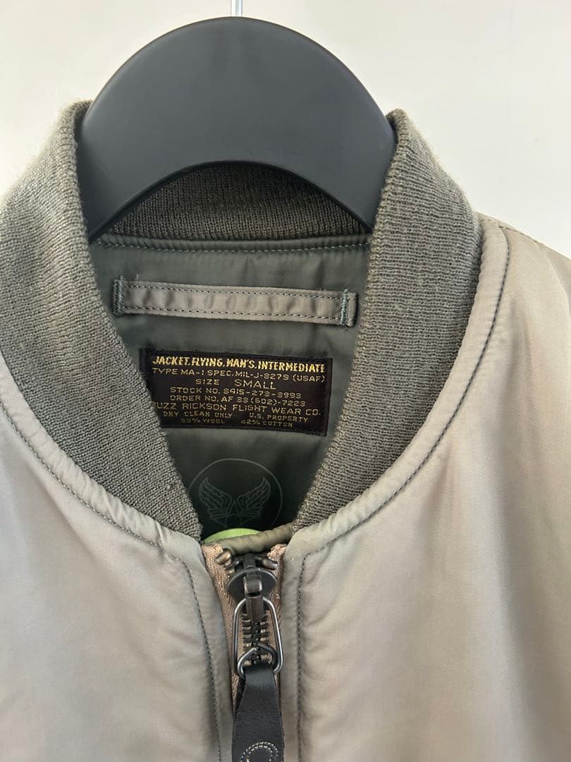 Buzz Rickson's MA-1 付属品付 M品番: 321-M11044 - メルカリ