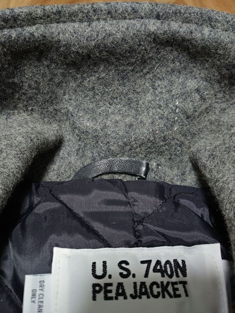 Schott U.S.740N ショットピーコートPEA JACKET 42