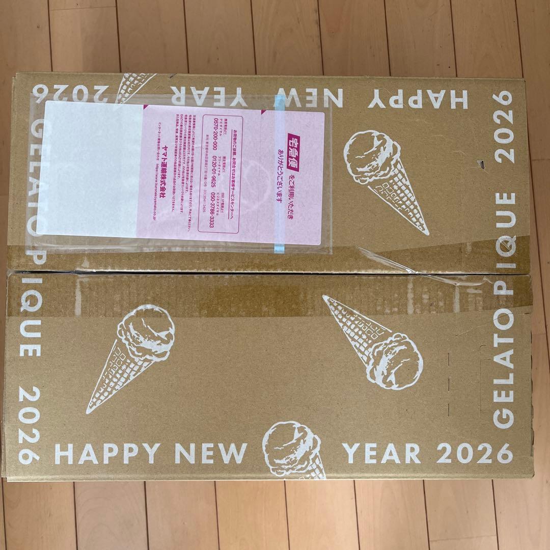 新品未開封 ジェラートピケ 2026 HAPPY BOX B 抜き取りなし - メルカリ