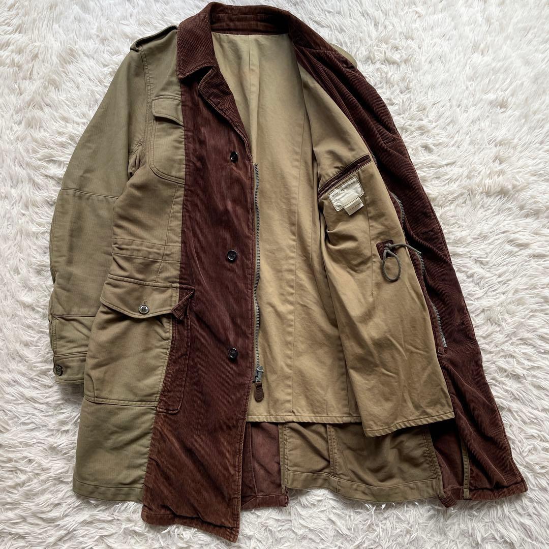 名作 MIHARAYASUHIRO 再構築 ミリタリーコート ミリタリーグリーン MAISON MIHARA YASUHIRO（メゾン ミハラヤスヒロ） ミリタリー