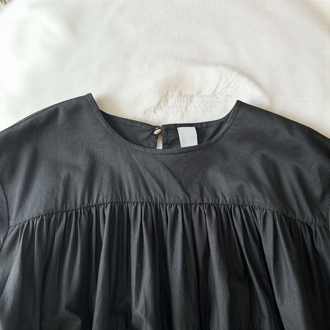 Merlette マーレット ソリマン ティアードワンピース フリル ブラック