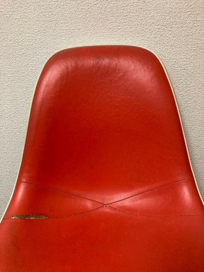 97年製イームズ シェルチェア FRP 合皮レザー モダニカ エッフェル