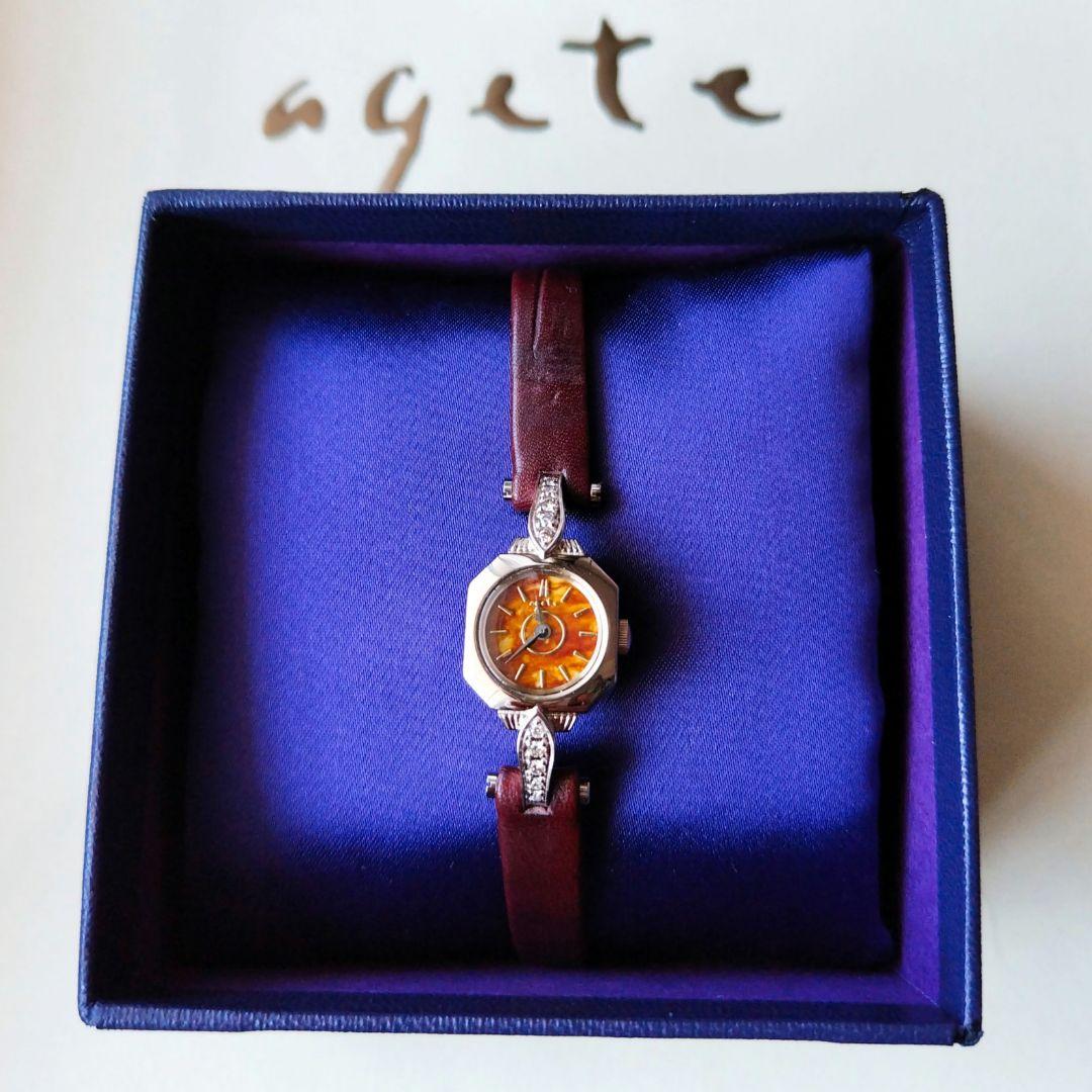 Agete アンバーウォッチ 2023 冬季限定 未使用 - メルカリ