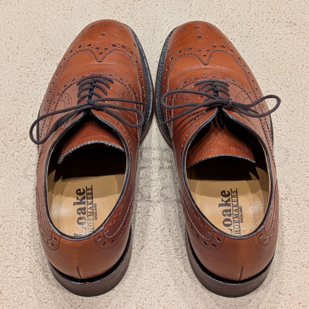 Loake TRENT ウイングチップ 6 ローク 革靴 - メルカリ