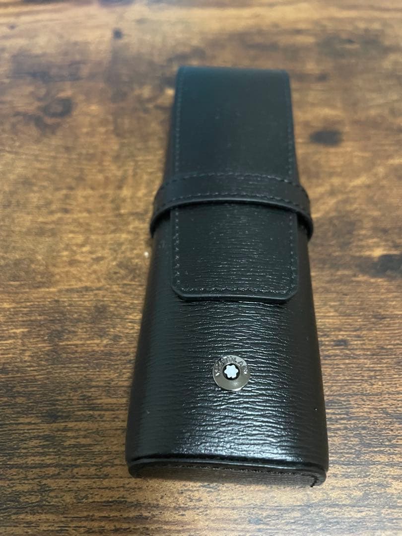 まさき様専用】新品未使用: 2本用 ブラックモンブラン ペンケース 4810