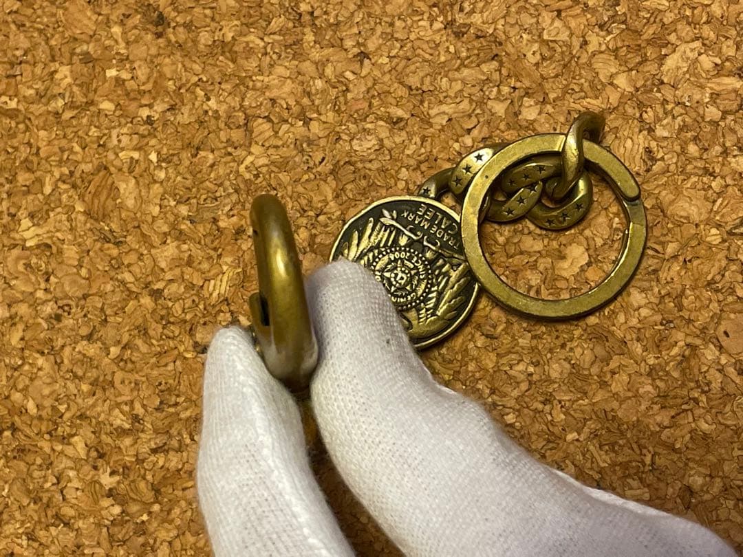 ◇感謝価格◇希少品◇CALEE◇キャリー◇真鍮コンチョキーリング