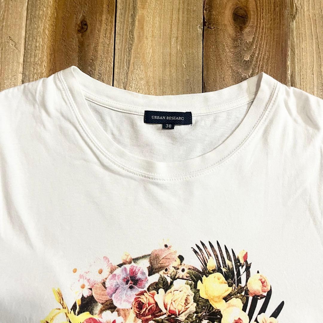 カリメル太郎様専用 URBAN RESEARCH 花柄 スカル Tシャツ ドクロ