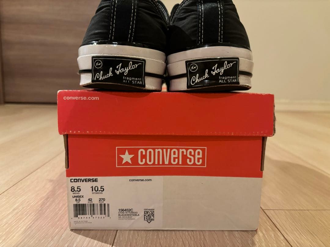 Fragment x Converse CT70 Tuxedo Black - メルカリ