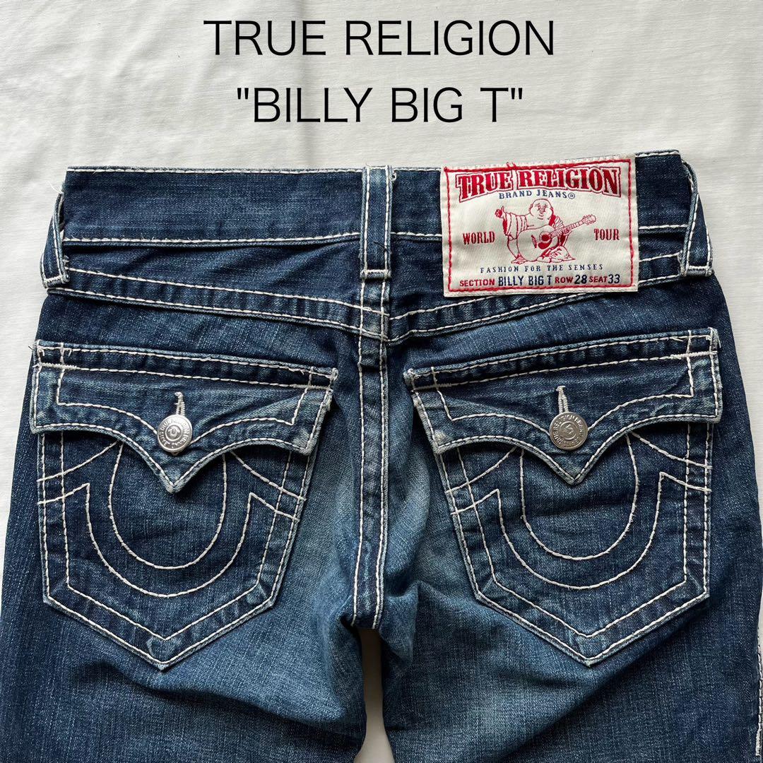 true religion トゥルーレリジョン billy big t usa - メルカリ