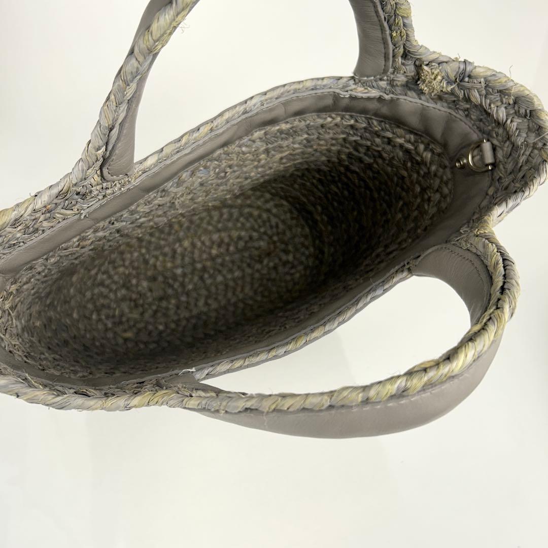 新品タグ付✨ヘレンカミンスキー Pinimilla M 2way ラフィアバッグ