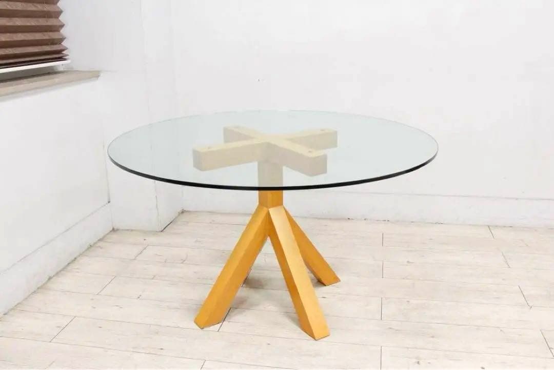 【美品】Cassina ixc. VENTO ラウンド ダイニングテーブル カッシーナ・イクスシー / Cassina ixc. チェーナ ダイニングテーブル