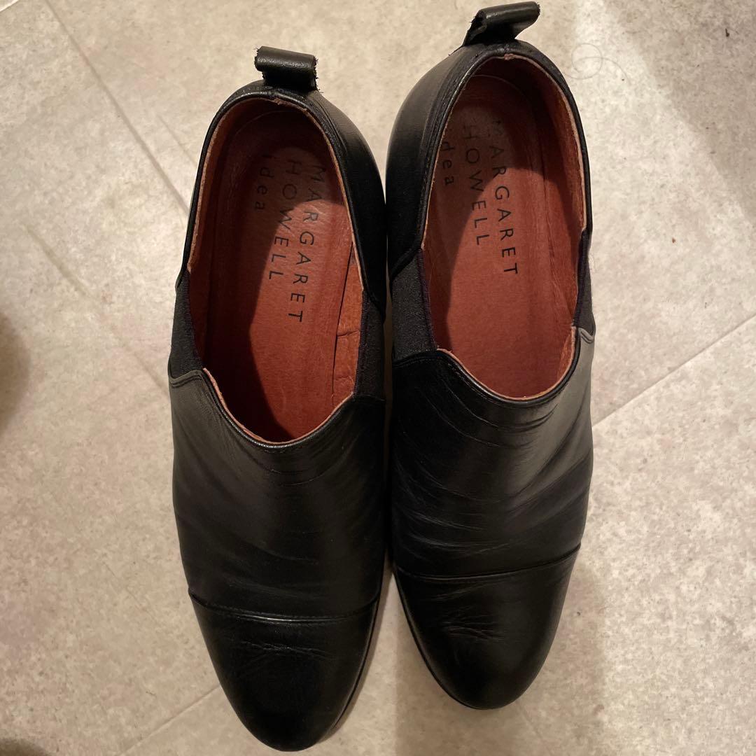 MARGARET HOWELL idea 24.5㎝サイドゴアブーツ レザー - メルカリ