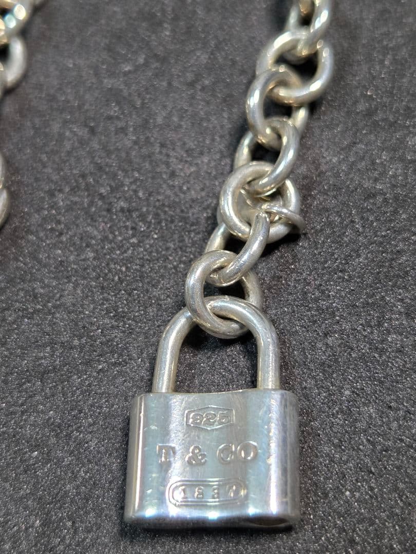 希少❗T & CO シルバー925 カデナロックブレスレット 1837 - メルカリ