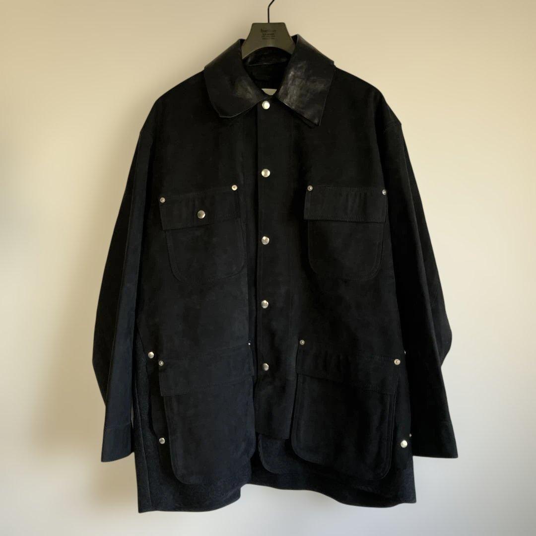 YOKE 25AW Nuback Leather Coverall Jacket - メルカリ