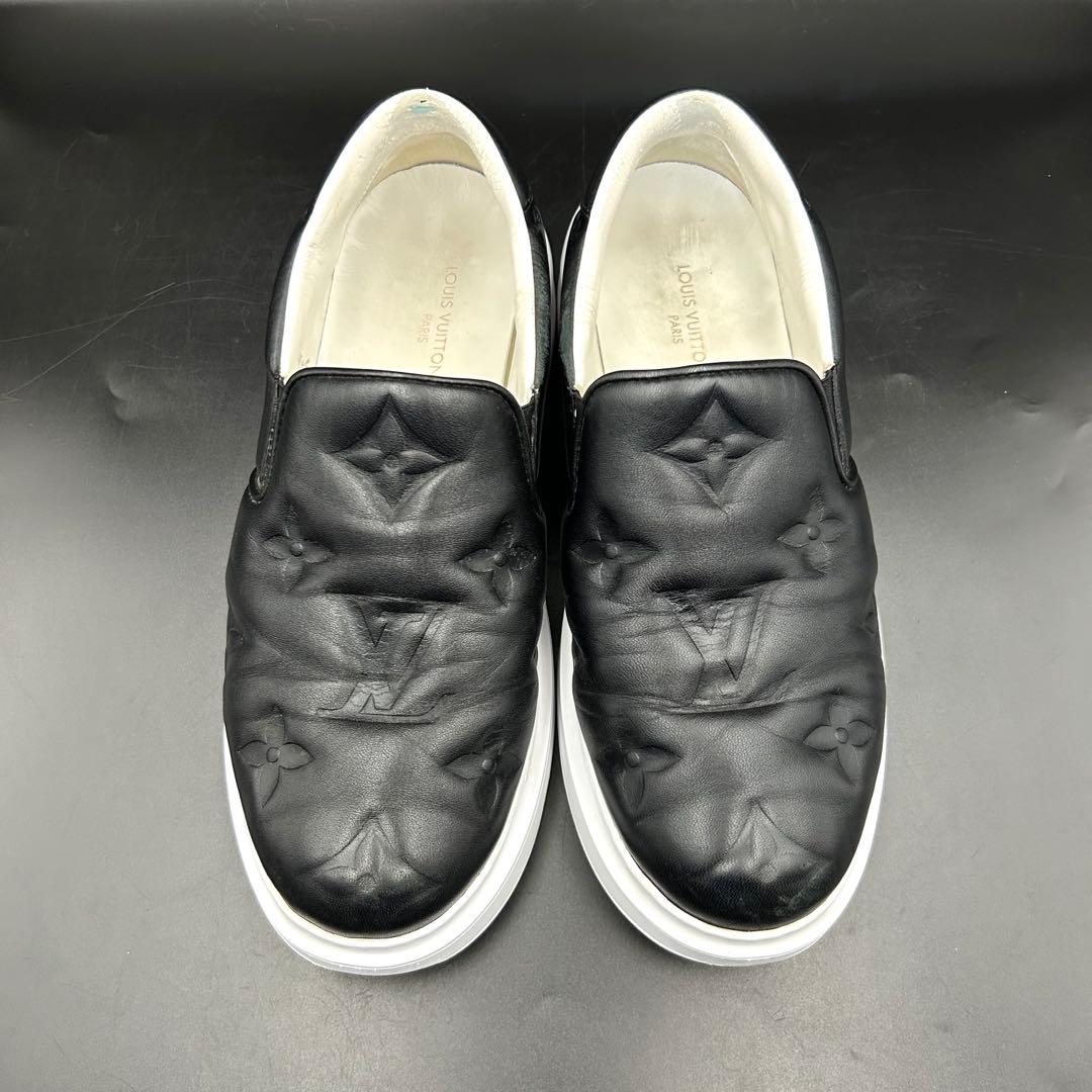 美品】ルイヴィトン ビバリーヒルズ スニーカー モノグラム メンズ