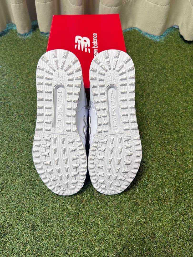 レディース ニューバランス574 ゴルフシューズ 24.5cm スニーカー 女性