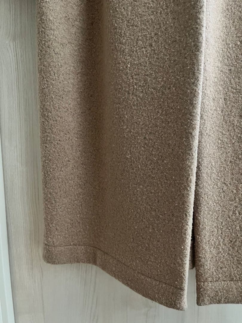 GREEDinternational フードロングコート ベージュ - メルカリ