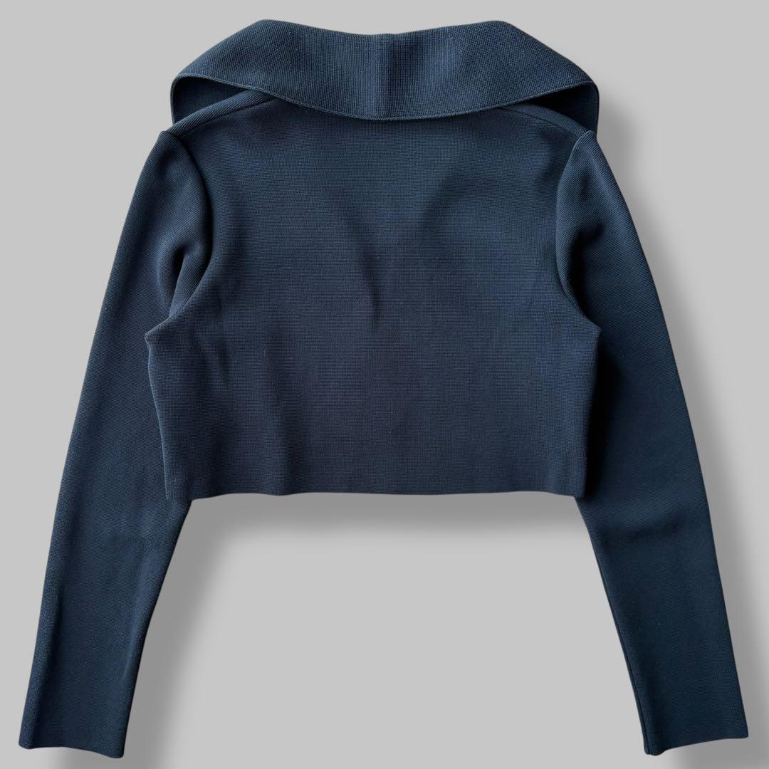 極美品】FOXEY レディジャケット ボレロ ショート丈 ジュエルボタン 40