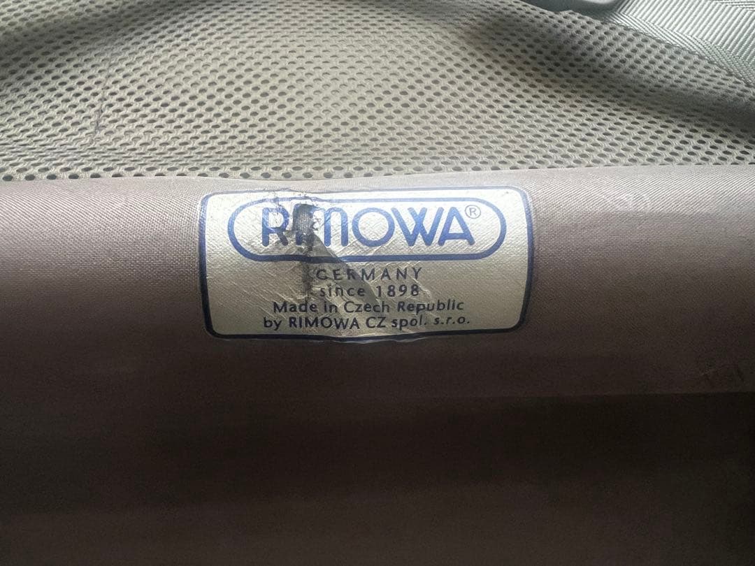 リモワ サルサ スーツケース キャリーケース 35L 2輪 ブラック《美品》