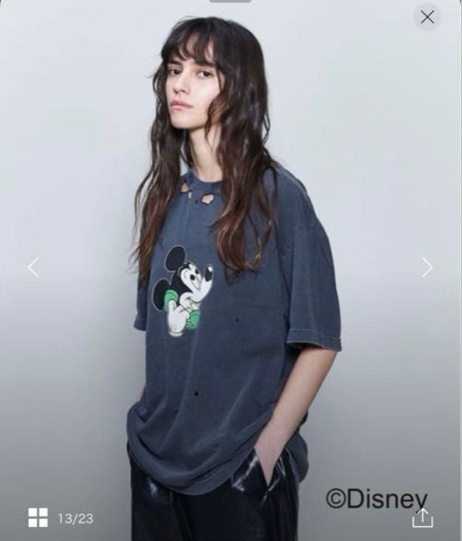 新品】6(ROKU)MICKEY T-SHIRTロク ミッキーTシャツ - メルカリ