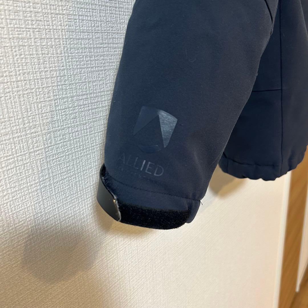 美品✨】アダムエロペ ALLIED ショートダウンジャケット ネイビーM