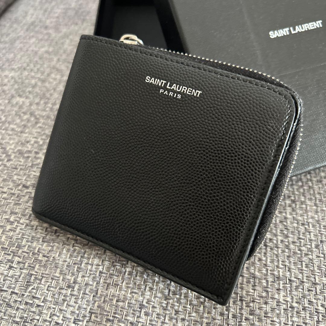 サンローラン SAINT LAURENT イースト/ウエスト ジップウォレット