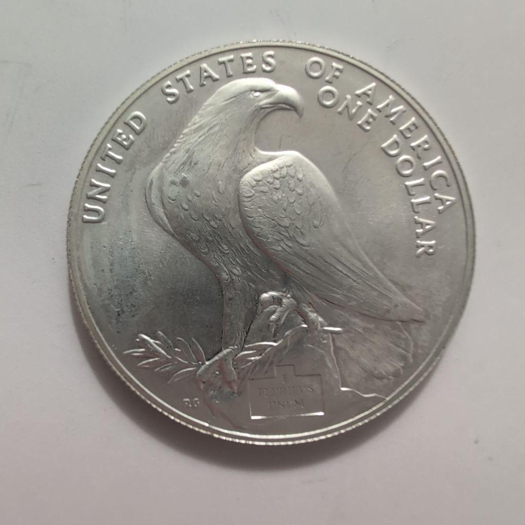 1984年 ロサンゼルス五輪記念銀貨 1ドル Sミント 認定書付 - メルカリ