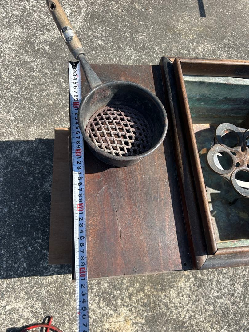 s*n様 木製火鉢 鉄製鍋・酒熱燗機 銅素材mお使