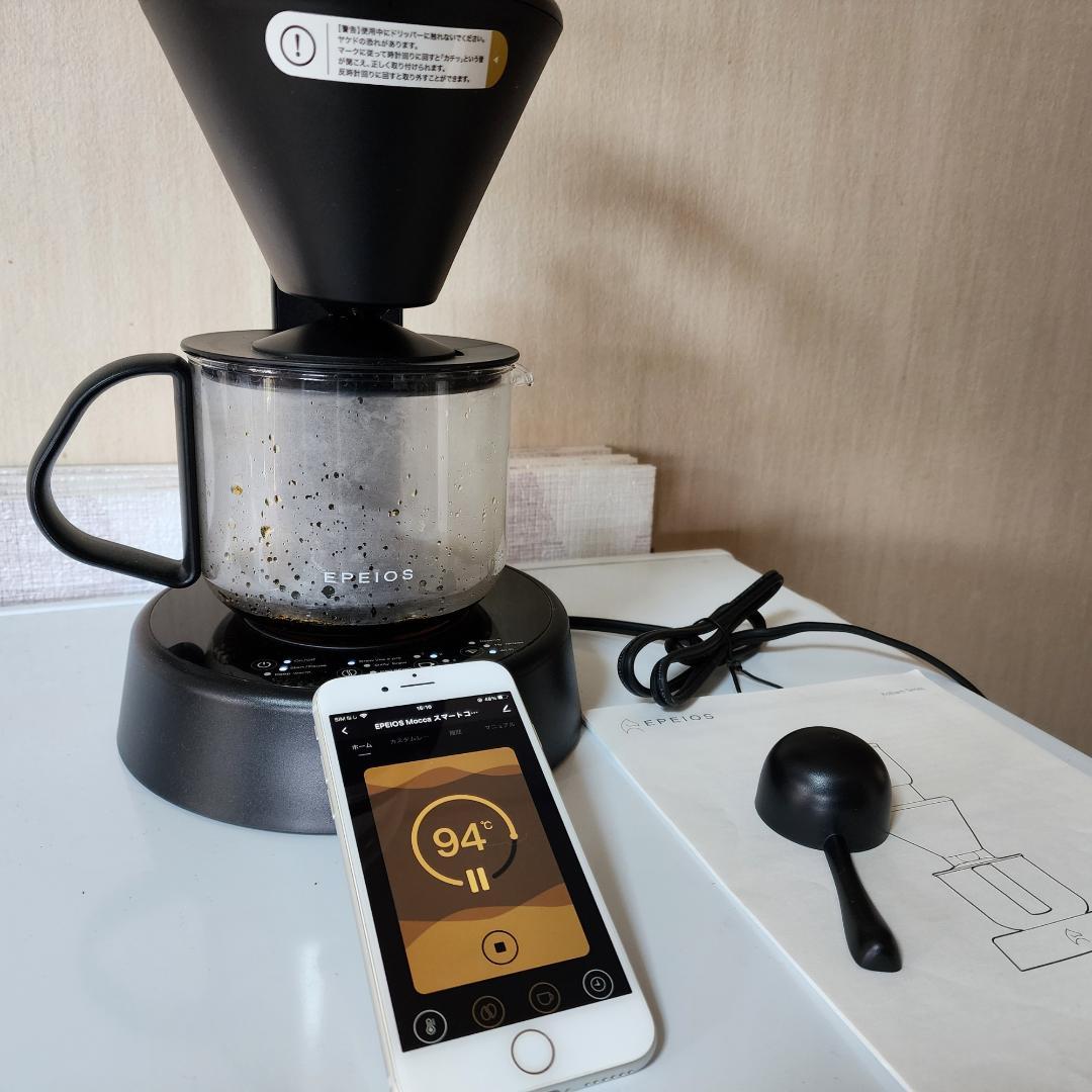 動作確認済】EPEIOS MOCCA コーヒーメーカー 説明書・付属品あり