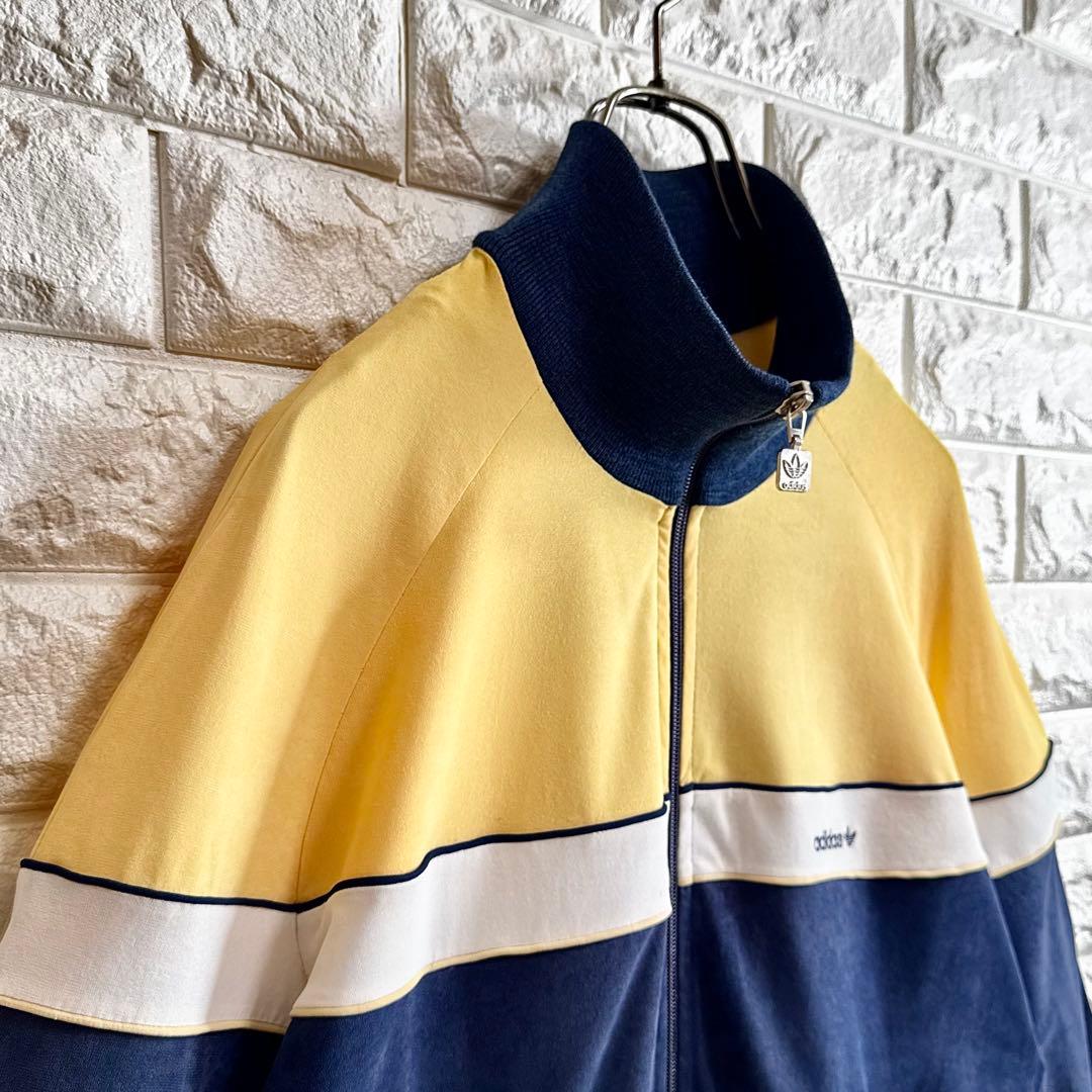 ◇浜田雅功／同型・色違い／西ドイツ製◇ 80s アディダス ベロア