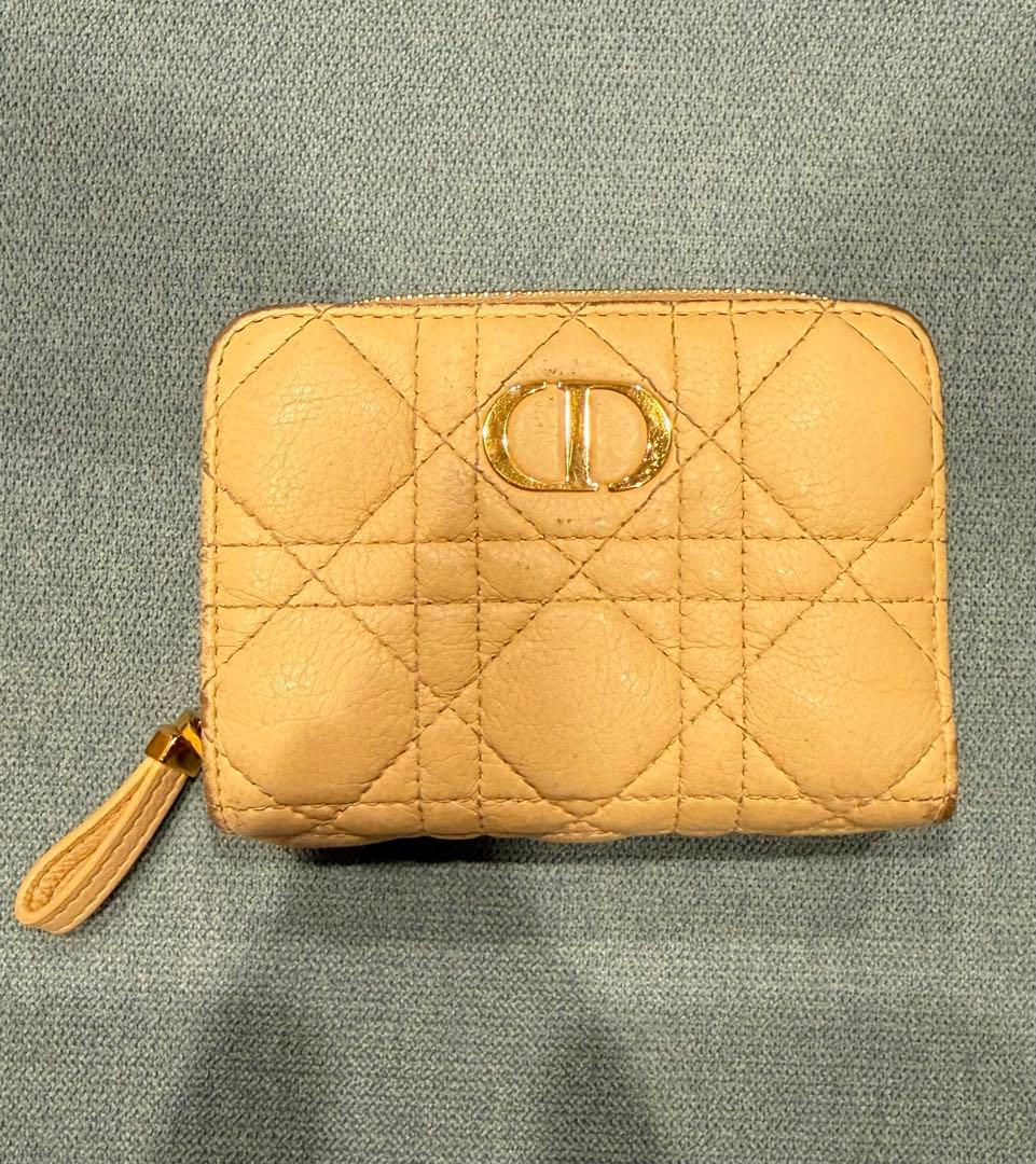 DIOR ミニ財布　折りたたみ財布　イエロー　黄色 楽天市場】Dior ディオール レディディオール カナージュ ロータス