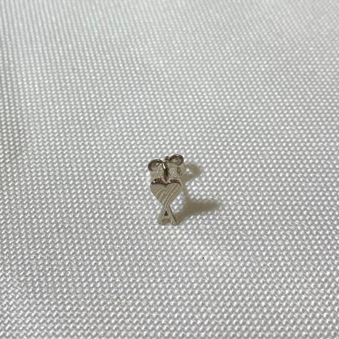 AMI PARIS アミパリス シルバー ピアス 両耳 セット ハート ロゴ