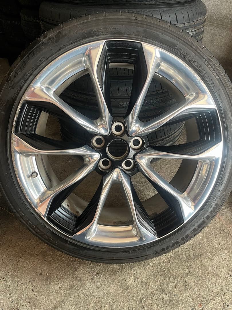 245/40R21 レクサスLC 21インチ 純正ホイール 8.5J 4本