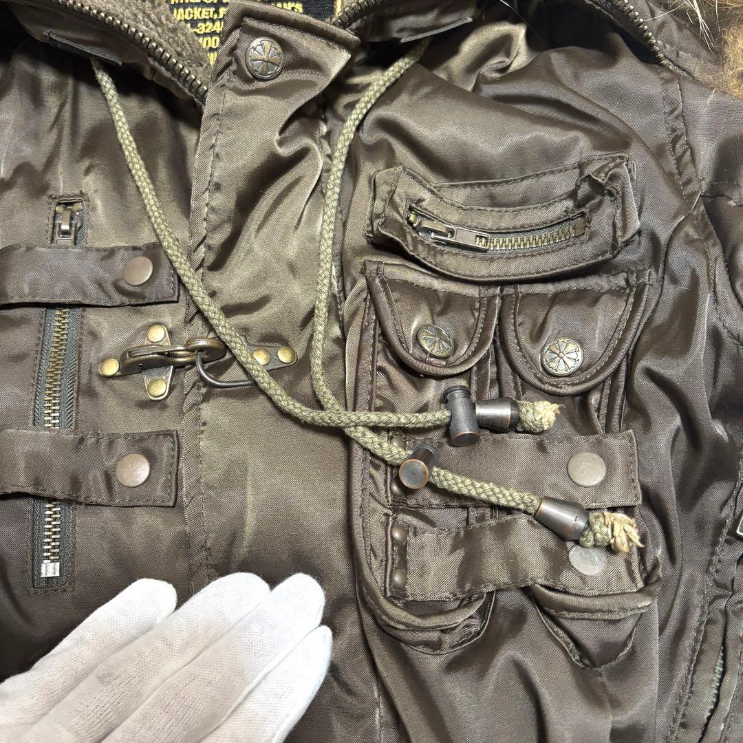 archive midas n-2b お兄 平成 y2k ミリタリージャケット - メルカリ