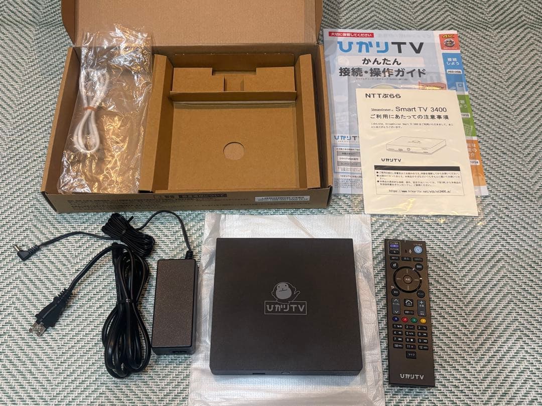 ひかりテレビチューナー ST-3400 美品 中古ひかりテレビチューナー ST-3400 Smart TV3400 - メルカリ