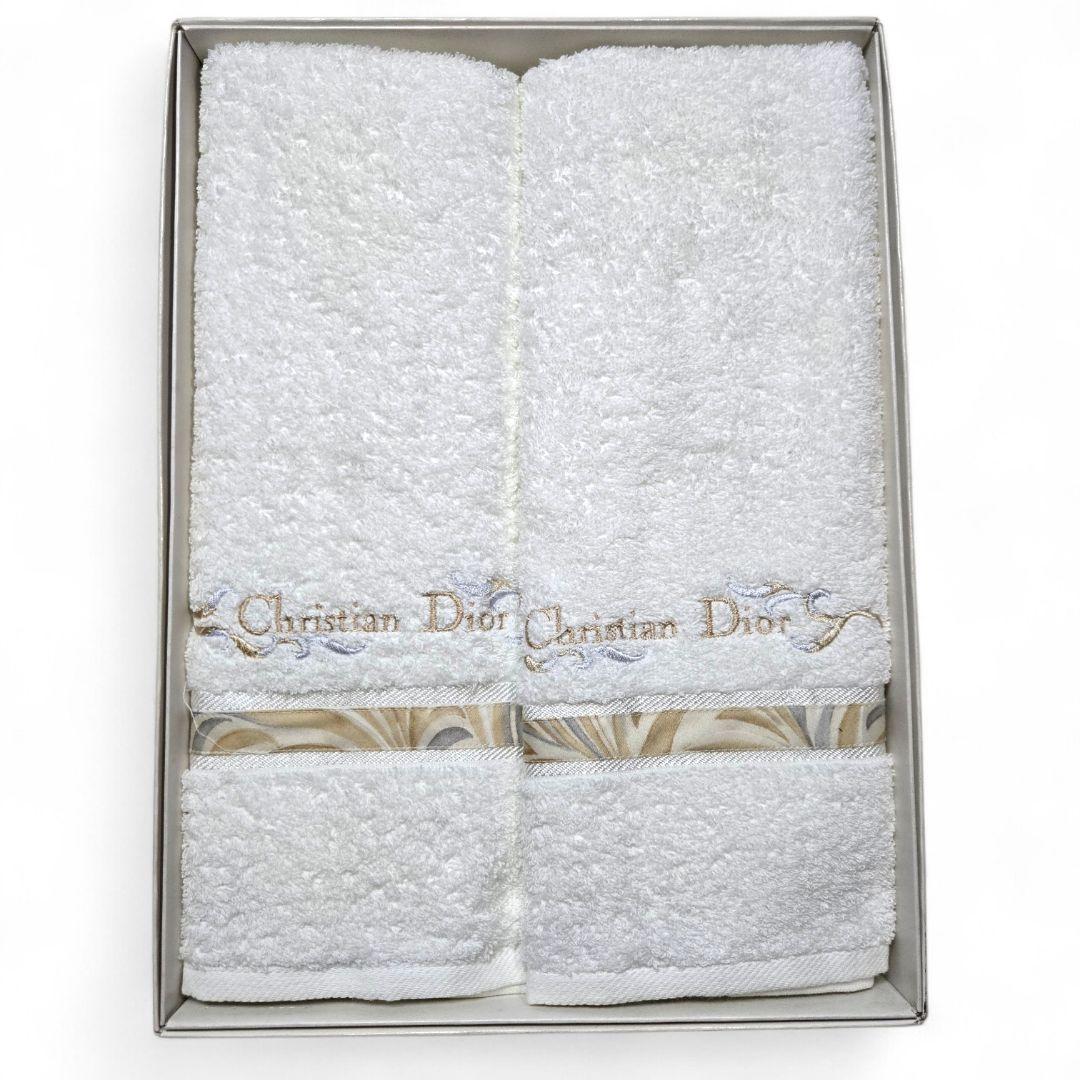 訳あり】クリスチャンディオール/Christian Dior タオル 2枚 - メルカリ