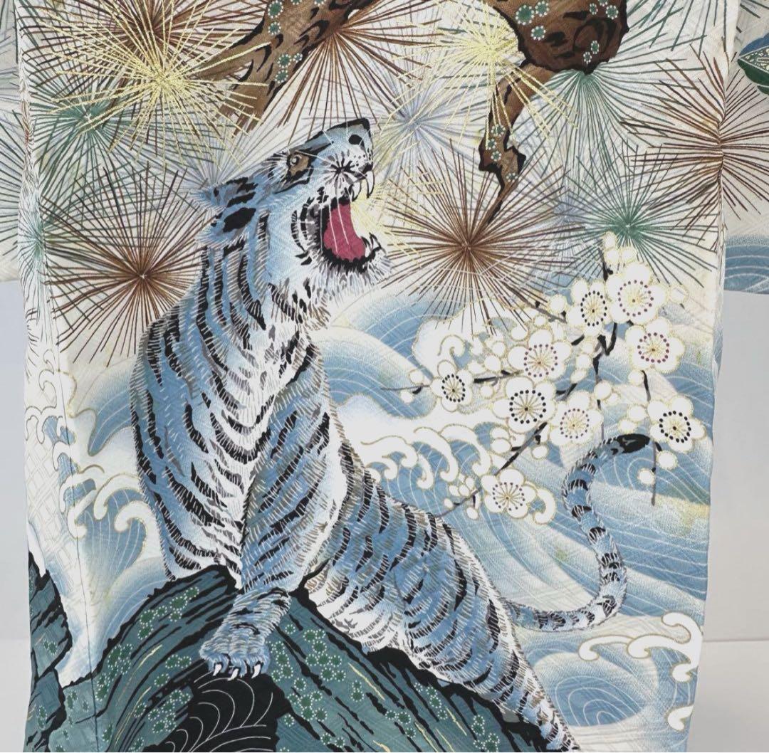 mimiさん専用★お宮参り 産着 男の子 虎と鷹 楽天市場】＼スーパーSALE開催中!／お宮参り 男の子 初着 産着 鷹に虎