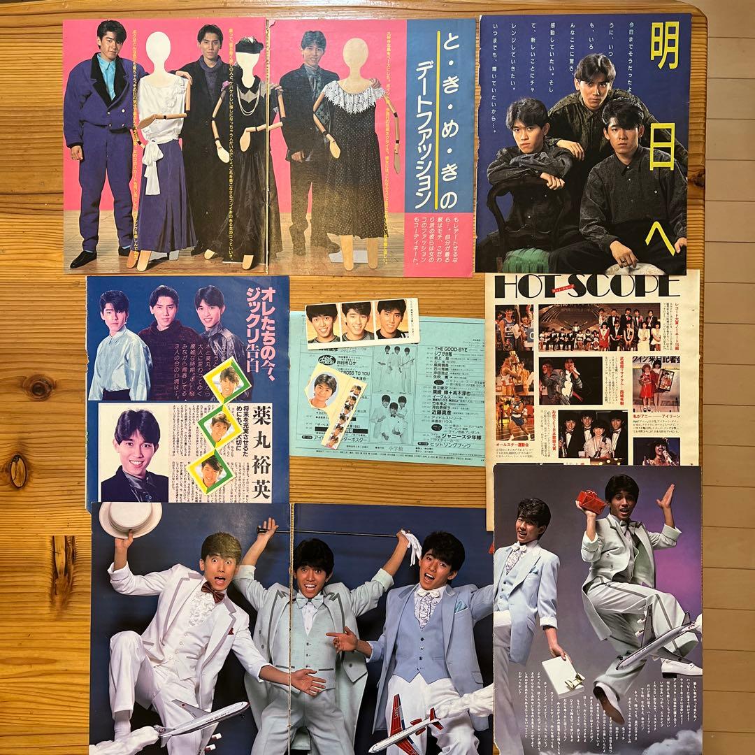 シブガキ隊 雑誌 切り抜き 大量 - メルカリ