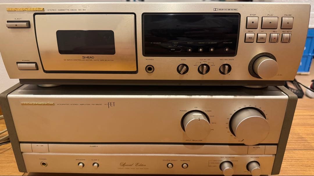 Marantz PM-88aSEステレオプリメインアンプと3HEAD SD-63 Marantz PM-88aSEの仕様 マランツ