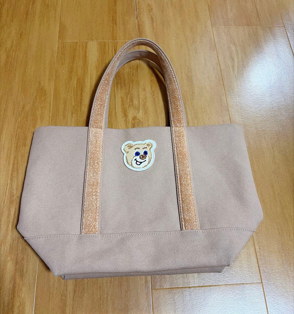 ラブラリーバイフェイラー オールドテディ ワッペントートバッグ