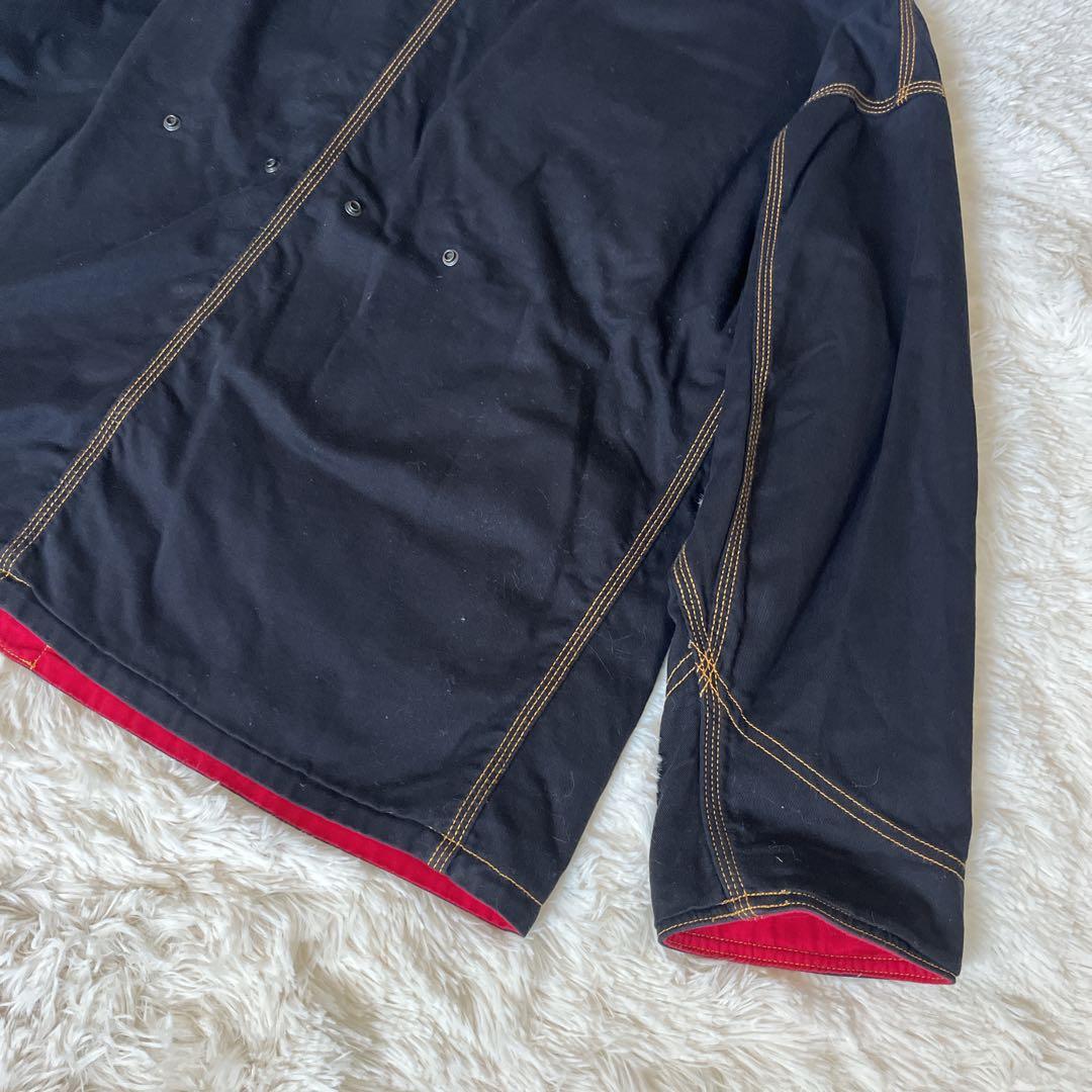 ChahChah×TENBOX×Lee/リバーシブルカバーオール/赤黒 10匣 www.cosaga.com