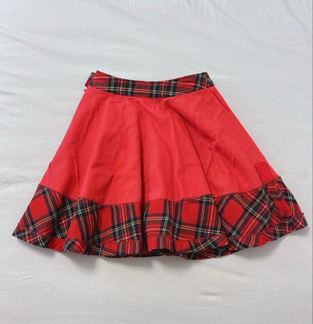 美品✨ティアードJane Marple タータンチェックスカート - メルカリ