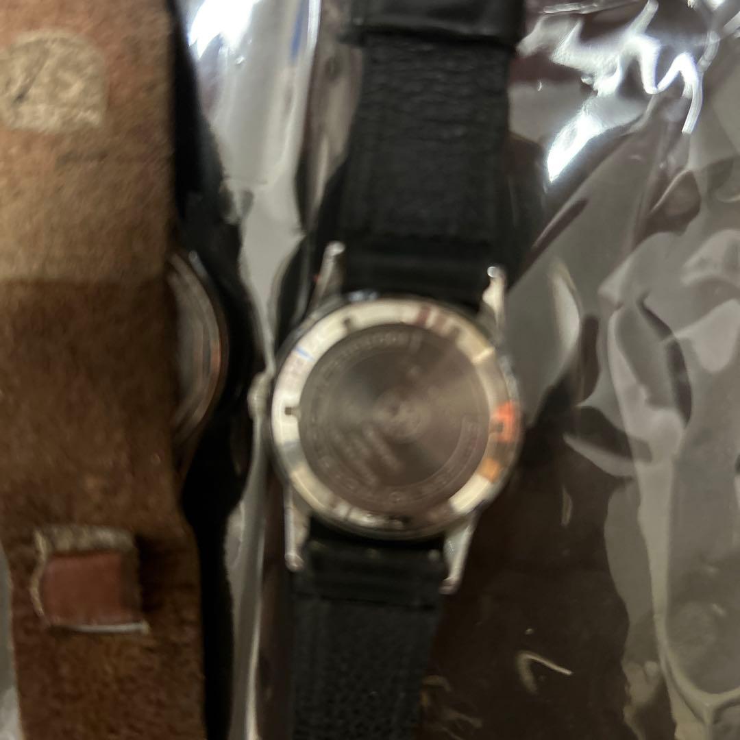 年代物 手巻き腕時計 2本セット MORISは稼働品 ALBENは不動