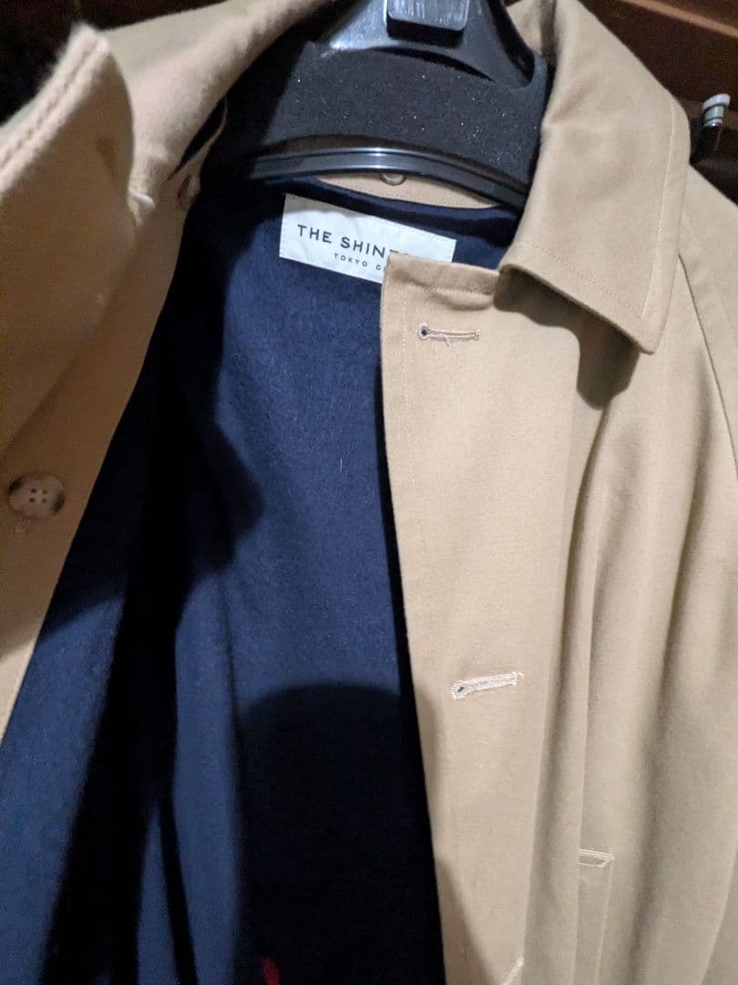 ちーのさん専用 THE SHINZONE バルマカンコート ベージュ - メルカリ